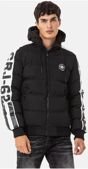 Cipo & Baxx Jacke schwarz weiß