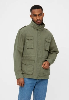 Derbe Parka Canvas grau schwarz