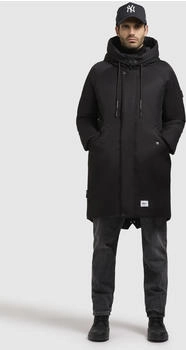 khujo Mantel 'ANTH' schwarz