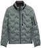 Tom Tailor Hybrid Steppjacke verstaubarer Kapuze washed jasper green