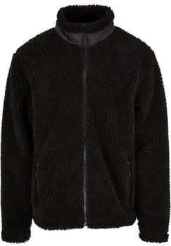 Urban Classics Basic Sherpa Jacket schwarz