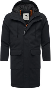 Ragwear Wintermantel Mr Them Long schwarz M