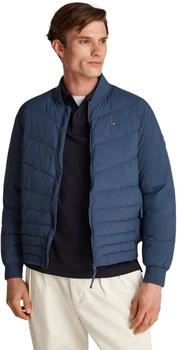 Tommy Hilfiger Bomberjacke Mix Quilt Wattiert blau aegean sea