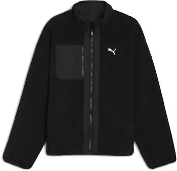 Puma Hybrid Sherpa Wendbare Jacke schwarz