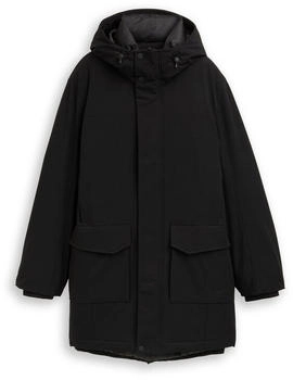 Tom Tailor Denim Parka wasserabweisender Funktion schwarz