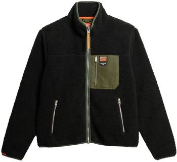 Superdry Fleecejacke 'Vintage Retro' schwarz
