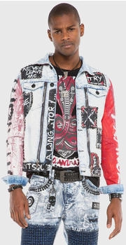 Cipo & Baxx jacke iceblue