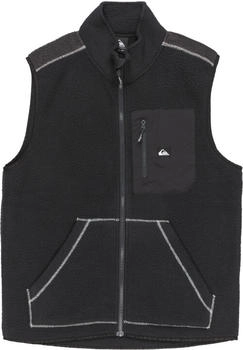 Quiksilver Clean Coast Gilet fleeceweste schwarz