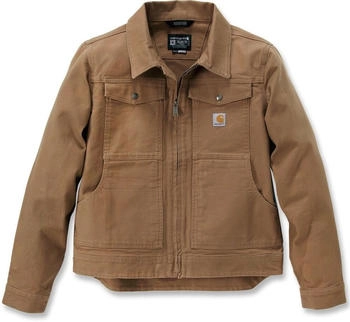 Carhartt Duck Relaxed Jacke 105748 braun schwarz