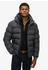 Superdry Steppjacke HOODED SPORTS PUFFER JACKET ebony