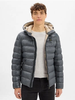 Blauer USA Steppjacke nylon grau