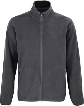 Sol's Factor Recycled Fleece Jacke charcoal