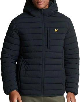 Lyle & Scott Leichte Steppjacke aus Stretch blau schwarz