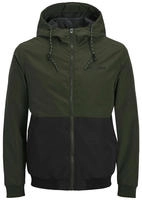 Jack & Jones Blouson "JJERUSH mit Kapuze" mit Kapuze Kunstfaser, regular fit
