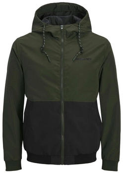 Jack & Jones Jacke 'JJERush' oliv schwarz