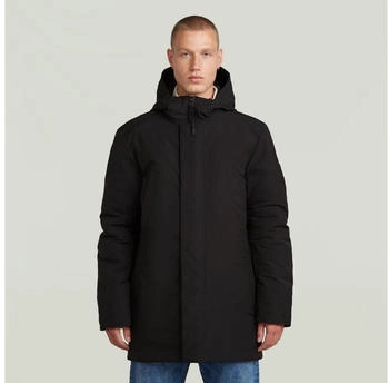G-Star Clean Vodan Padded Hooded Parka Schwarz dark black D27786-D908-6484