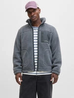 Jack & Jones Fleecejacke "JJESOHO TEDDY JACKET NOOS" ohne Kapuze