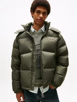 Tommy Jeans Steppjacke "ALASKA DOWN PUFFER" mit Kapuze &Uuml;bergangsjacke Regular...