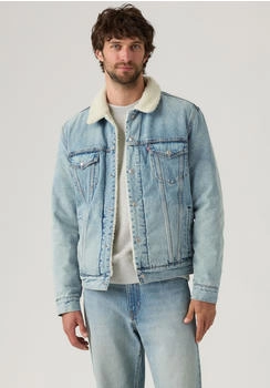 Levi's Type III Sherpa Trucker Jacke blue denim