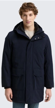 Tom Tailor Denim Parkamantel wasserdichtes Material dunkelblau