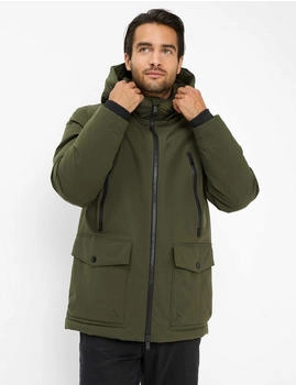 BRAX Herren Parka Style COSIMO olive Grün Oliv grün oliv Gr. (971158_75026700_34)