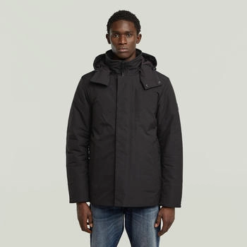 G-Star Clean Vodan Padded Hooded Jacke Schwarz dark black D27789-D908-6484