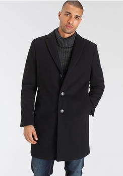 Bruno Banani Flex-Coat Kurzmantel schwarz Flanell