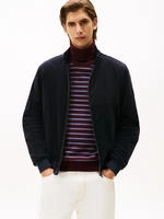 Tommy Hilfiger Cordjacke "CORD HARRINGTON JACKET" ohne Kapuze Freizeitjacke,