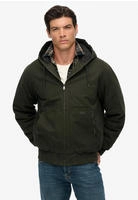 Superdry Parka "CANVAS SURPLUS HOODED JKT" mit Kapuze