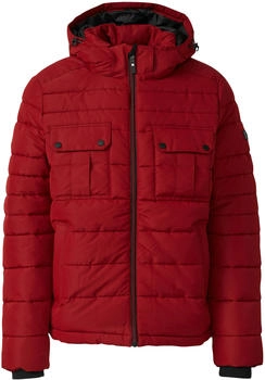 s.Oliver Sportive Puffer-Jacke mit abnehmbarer Kapuze rot 2167449.3626.