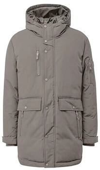s.Oliver Wasserabweisender Parka mit Kapuze und sportiven Details Grün 2167457.8435.