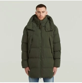G-Star G-Whistler Padded Hooded Parka 2.0 Grau asfalt D26887-D518-995
