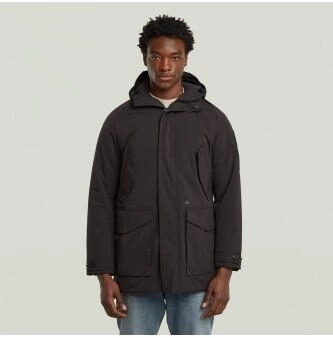 G-Star Multipocket Padded Parka Schwarz dark black D26891-E058-6484