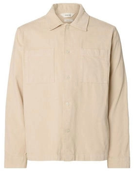 Selected Hemdjacke 'REGTATE' offwhite