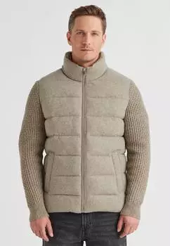 Milestone Jacke Stehkragen beige