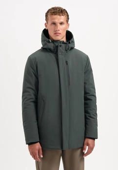 No Excess Anorak Jacket Long Soft Shell dark steel