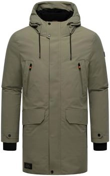 Stone Harbour Kitraan XX Langer Herren Winterparka grün