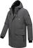Stone Harbour Kitraan XX Langer Herren Winterparka zahlreichen Taschen grau