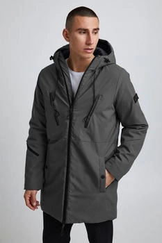11 Project Project Herren Winterparka hochabschließendem Kragen