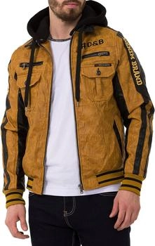 Cipo & Baxx jacke mustard