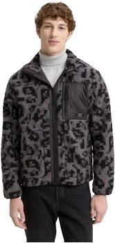 Tom Tailor Denim Jacke grau dunkelgrau schwarz