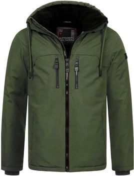 Alessandro Salvarini Winterjacke dunkelgr&uuml;n