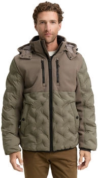 Tom Tailor Steppjacke Kapuze smokey olive green