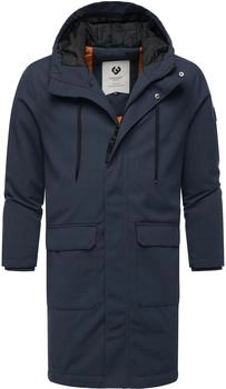 Ragwear Mr Them Long Wintermantel navy