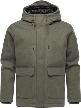 Ragwear Mr Them Felt Youmodo Jacke dunkelgr&uuml;n