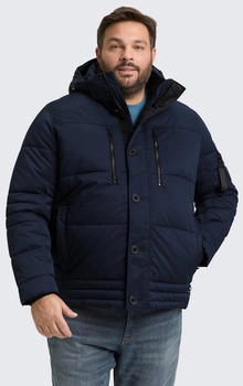 Tom Tailor Pufferjacke abnehmbarer Kapuze sky captain blau