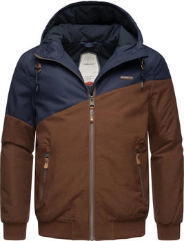 Ragwear Jacke 'Wings' dunkelblau dunkelbraun