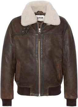 Schott N.Y.C. Lcbombardier Lederjacke braun