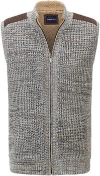 Babista Strickweste MAIALESSI braun schwarz