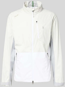 Polo Ralph Lauren Jacke Stehkragen Zweiwege-Reißverschluss stein
